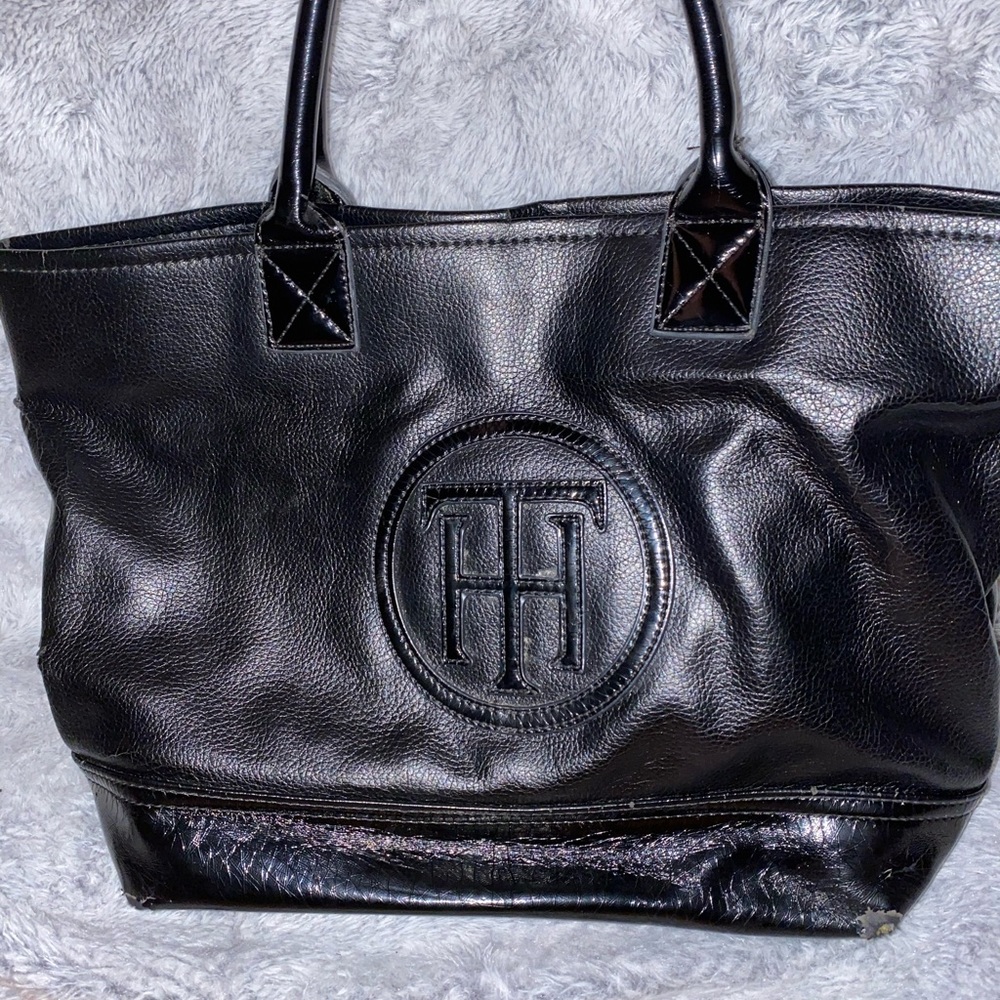 Tommy Hilfiger Leather Satchel